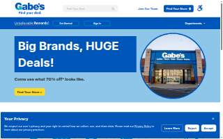 Gabe’s Auto Repair website