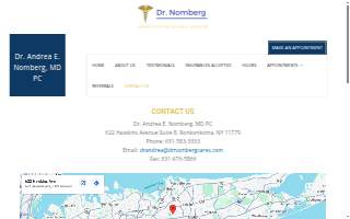 The Nomberg Law Firm website