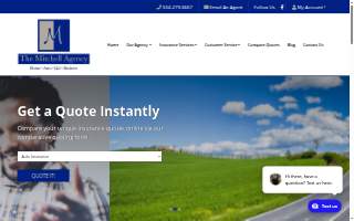 The Mitchell Agency website