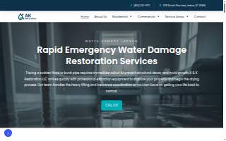 A & K Restoration LLC website