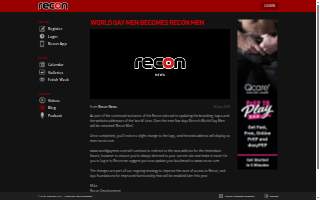 The Recon Project website