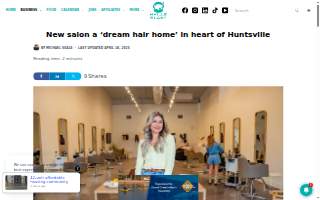 Oak + Mane Hair Co. website