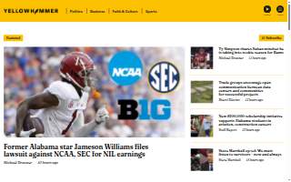 Yellowhammer Coffee website