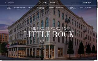 Capital Hotel website