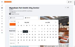 Wyndham Fort Smith website
