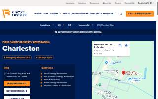 FIRST ONSITE Property Restoration website