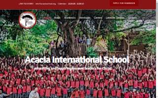 Acacia Salon & Spa website