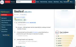 Limited Motors website