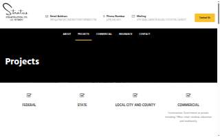 Stratus Construction Company website
