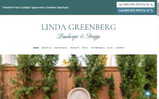 Linda Greenberg Landscape & Design website