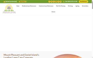 Greener Grass Landscaping website