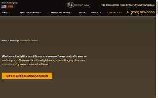 Skiber Law of Stamford website
