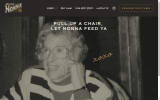 Grazie Nonna website