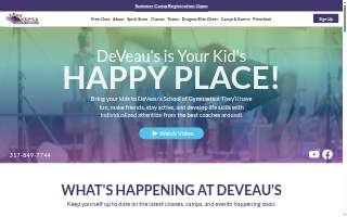 Deveau Trucking Inc website