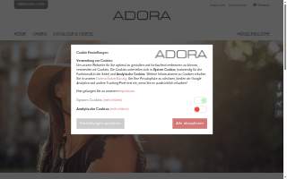 Adora Salon website