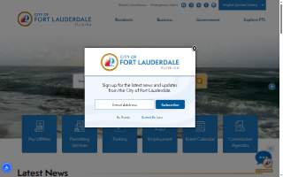 Lauderdale Trucking Inc of Fort Lauderdale website