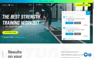 SWEAT440 Fitness Pembroke Pines website
