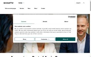 Accountor CPA Accounting Bookkeeping and Tax Experts of North Miami website
