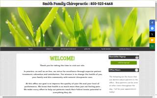 Smith Family Chiropractic website