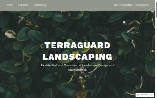 TerraGuard Landscaping & Maintenance website