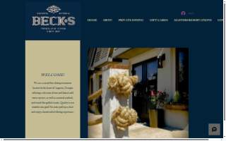 Becks website
