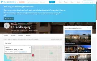 EZ Landscaping LLC website