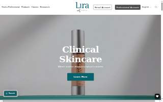 Lira Guzi Salon website