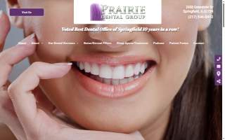 Prairie Dental Group website