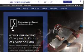 Chiropractic Group of Overland Park -Dr. Stallbaumer website
