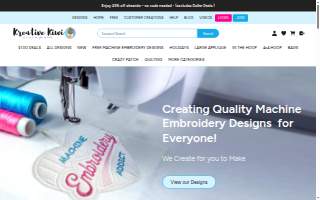 Kreative Kapers Custom Catering website