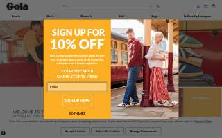GOLA Coffee website