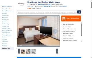Courtyard by Marriott Boston Cambridge website