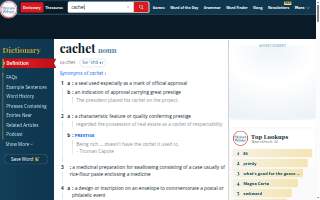 Cachet Construction Company website