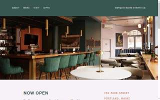 Marquis Lounge website