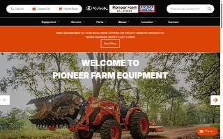 Pioneer Farm Equipment Inc. website