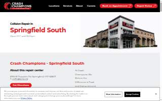 Crash Champions Collision Repair Springfield Dwtn website