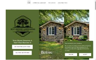 Best Around Landscaping website