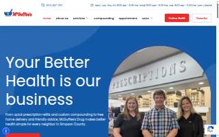 McGuffee's Air Conditioning & Heating website