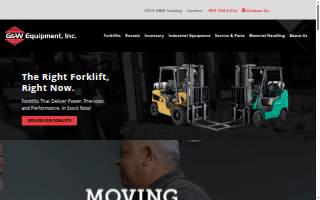 G&W Equipment, Inc. Columbia website