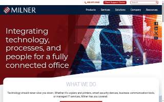 Milner's American Southern Restaurant And Catering website