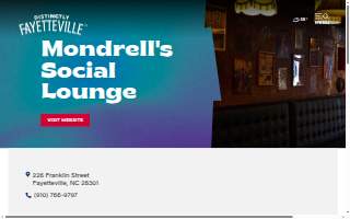 Mondrell's Social Lounge website