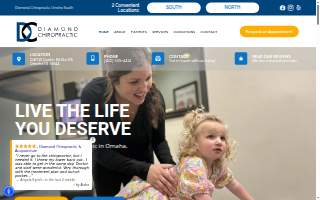 Diamond Chiropractic website