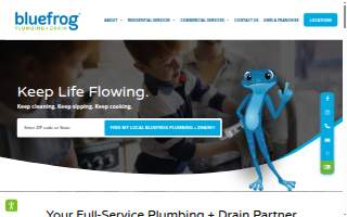 bluefrog Plumbing and Drain of West Omaha website
