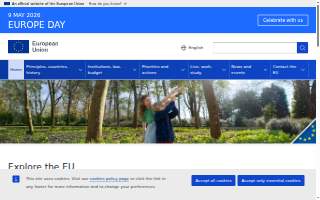 European Fitness Center website