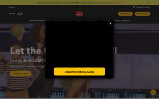 AMF Airport Lanes website