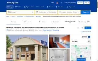 Howard Johnson by Wyndham Allentown Dorney Hotel & Suites website
