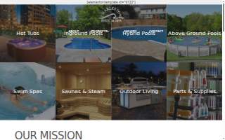 Charleston Pool & Spa website