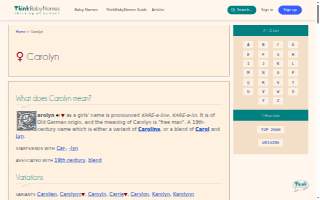 Carolyn Peel, MD website