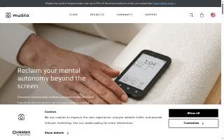 Mudita Cafe & Bar website