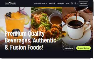 Chill Zone Cafe - Arlington Yorktown website